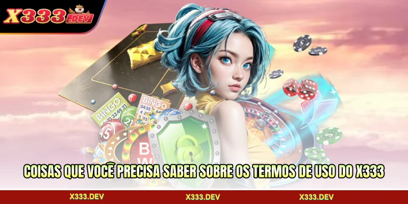 Coisas que você precisa saber sobre os termos de uso do X333