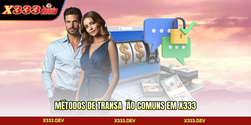 Métodos de transação comuns em X333